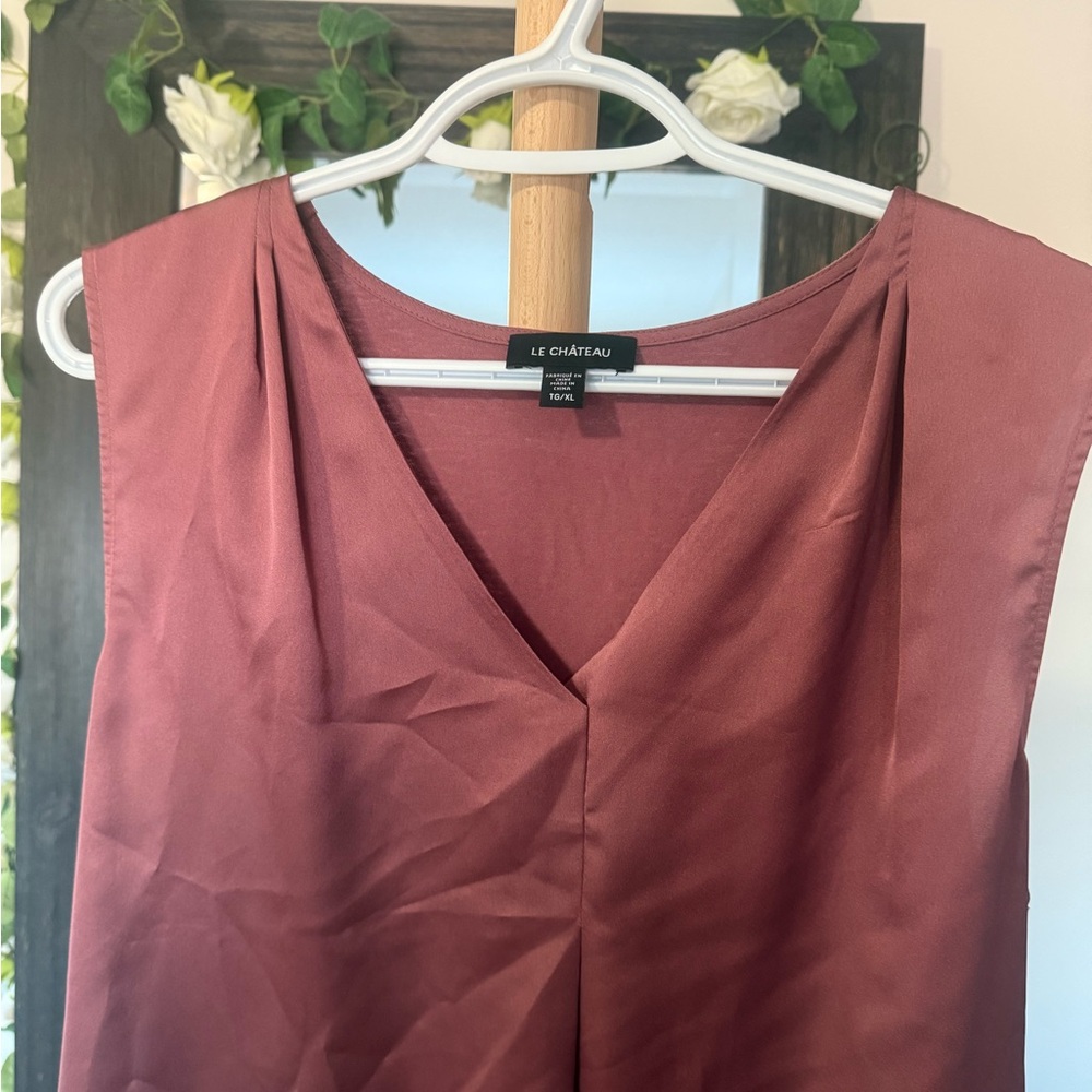 Le Chateau Mauve Blouse